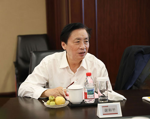 中國工程院院士謝和平一行蒞臨創(chuàng)力集團(tuán)考察指導(dǎo)(圖4)